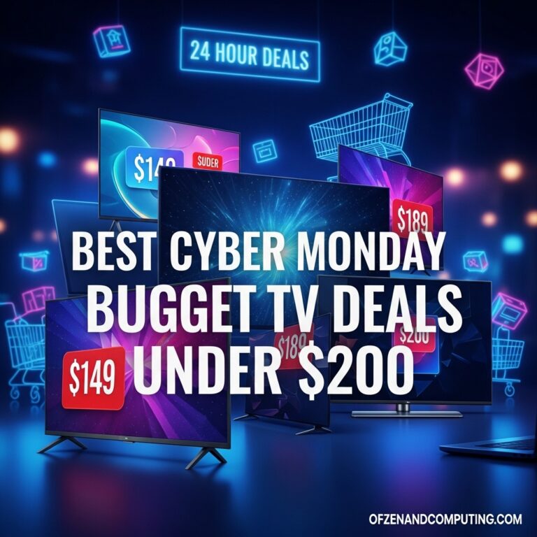 12 Best Cyber Monday Budget TV Deals Under $200 (2025 Guide)