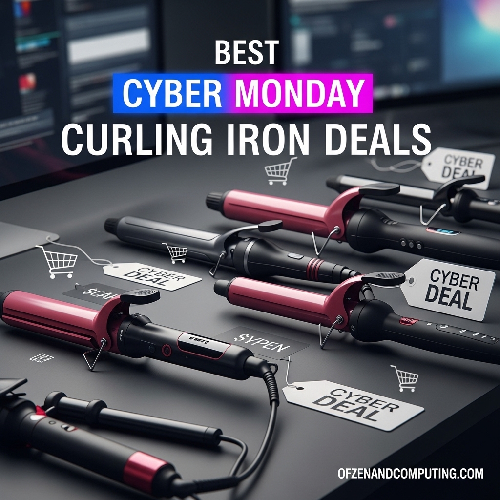 Best Cyber Monday Curling Iron Deals