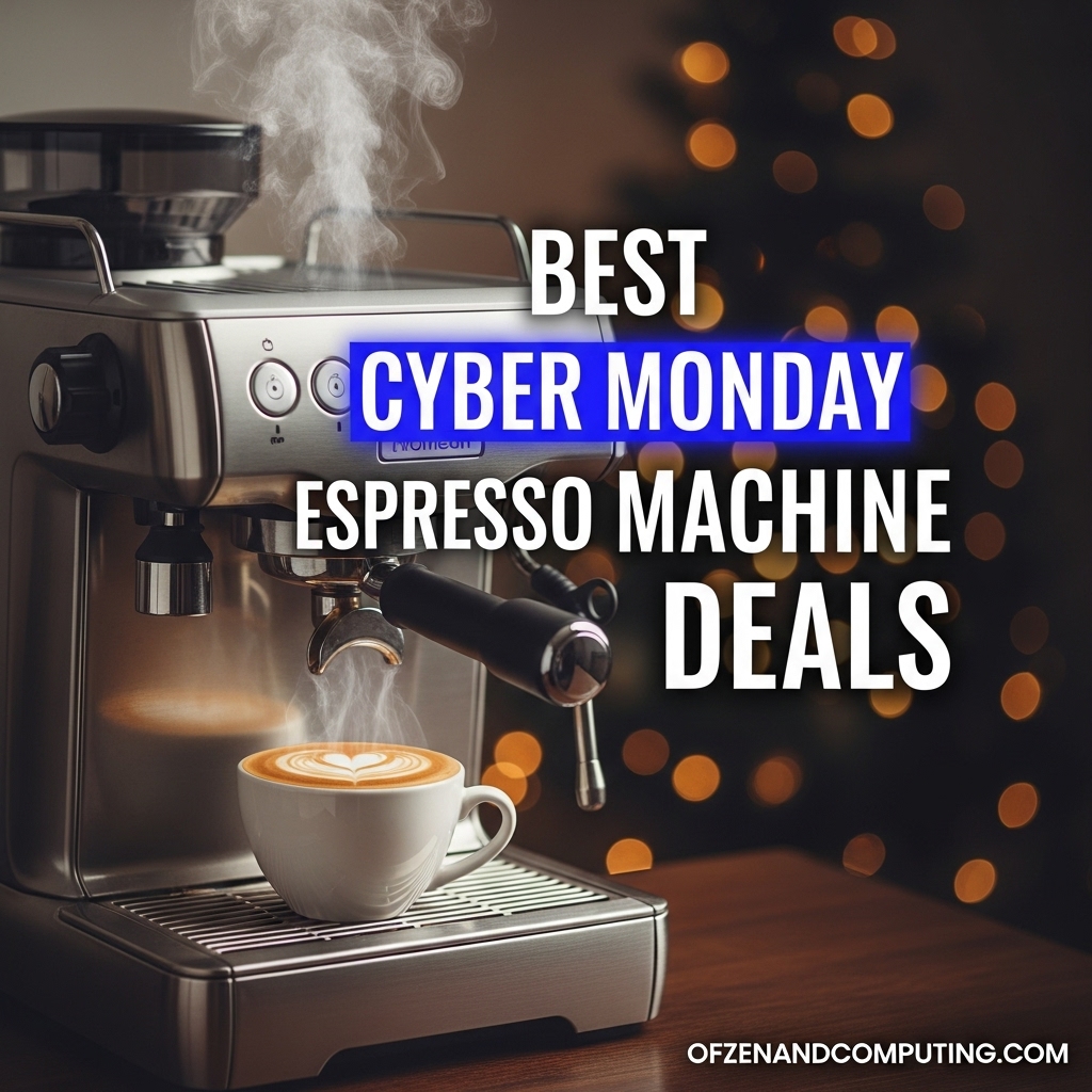 Best Cyber Monday Espresso Machine Deals