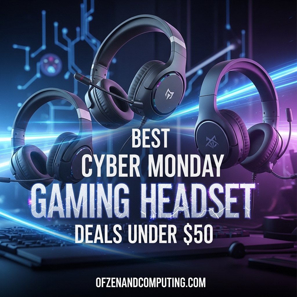 Best Cyber Monday Gaming Headset Deals Under $50