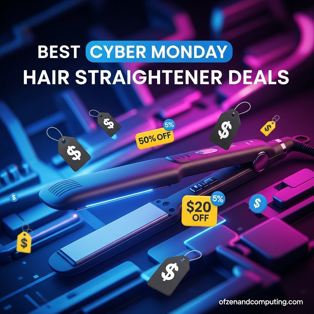 Best Cyber Monday Hair Straightener Deals