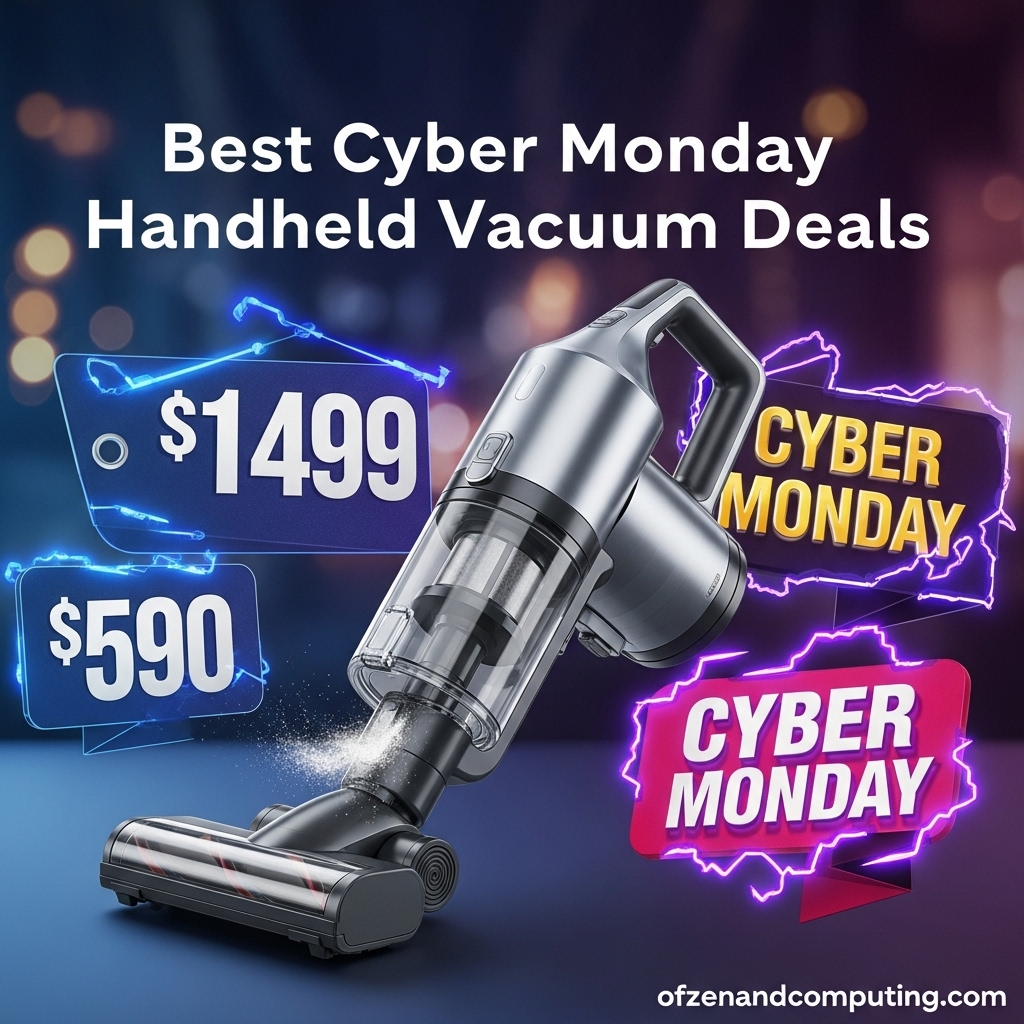 Best Cyber Monday Handheld Vacuum Deals