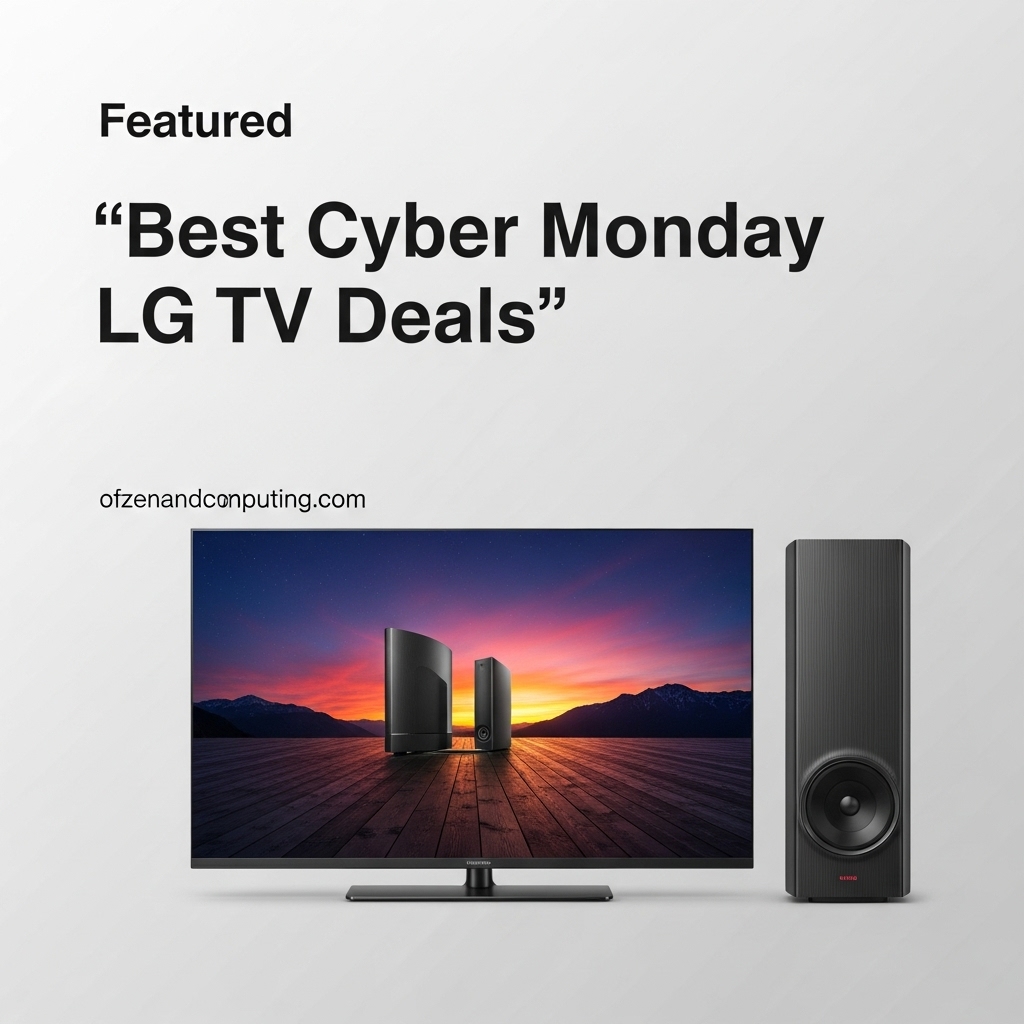 Best Cyber Monday LG TV Deals