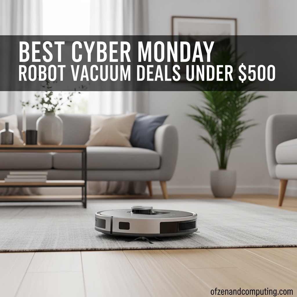Best Cyber Monday Robot Vacuum Deals Under $500