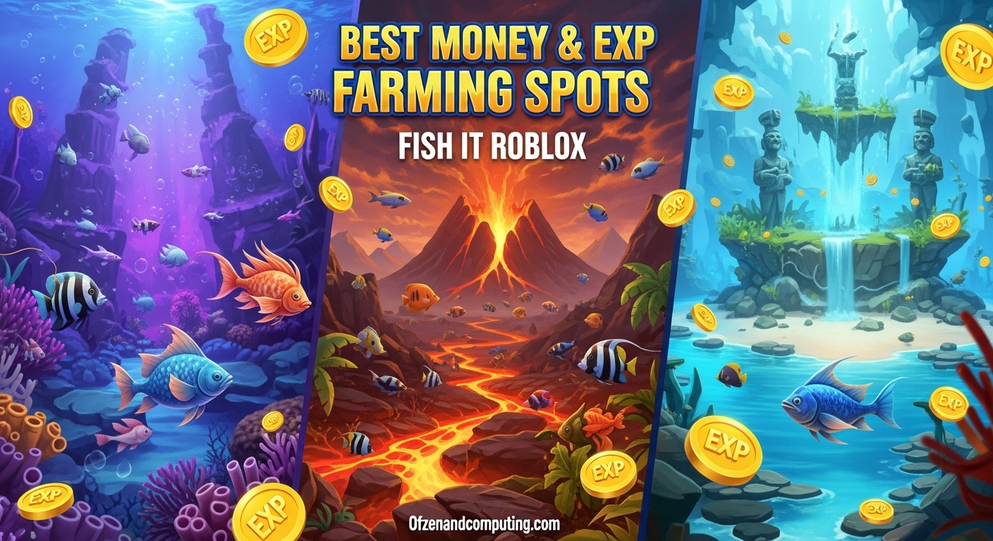 Best Money & EXP Farming Spots in Fish It