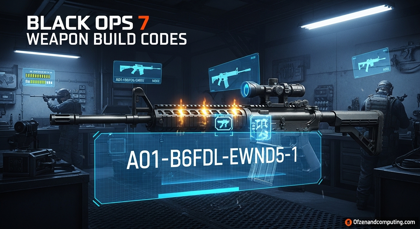 Call of Duty Black Ops 7 Build Codes