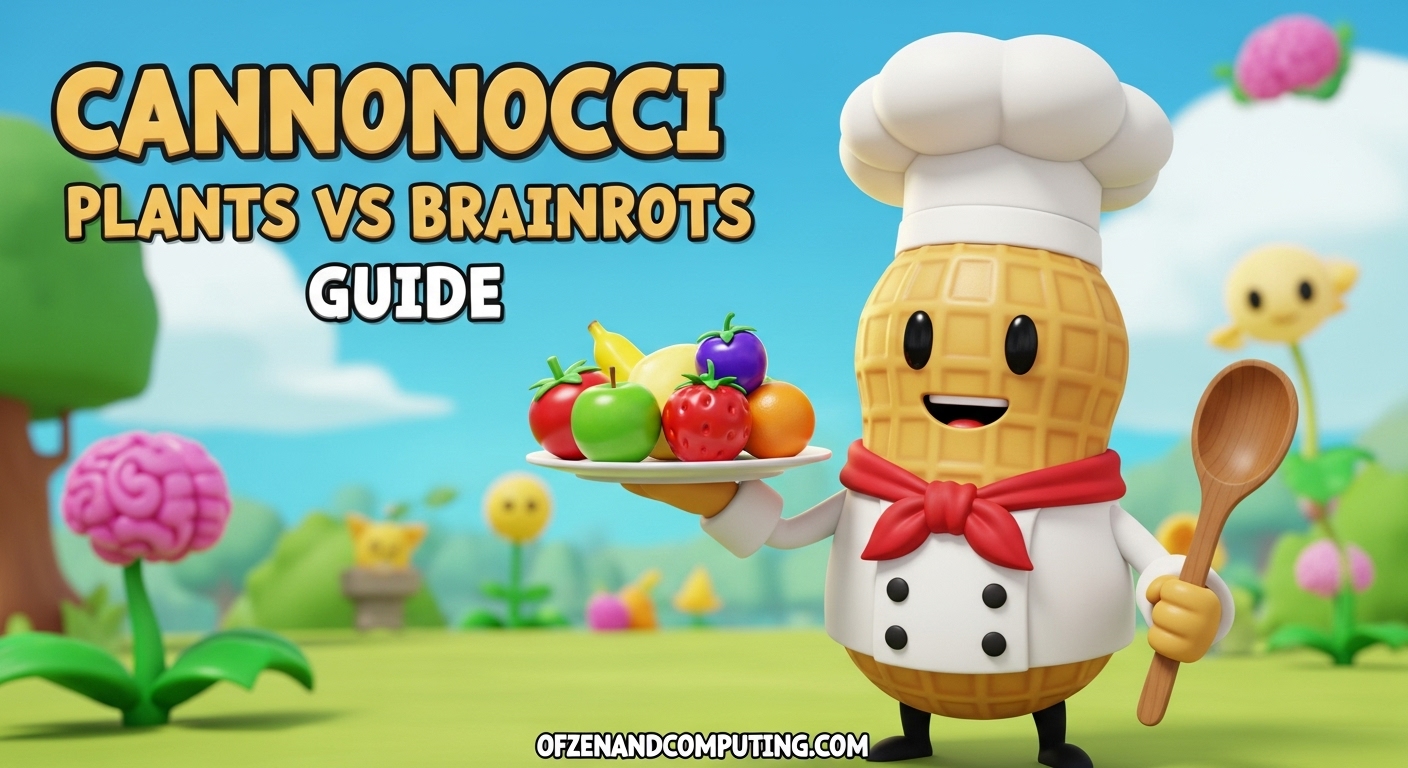 Cannonocci Plants Vs Brainrots Guide