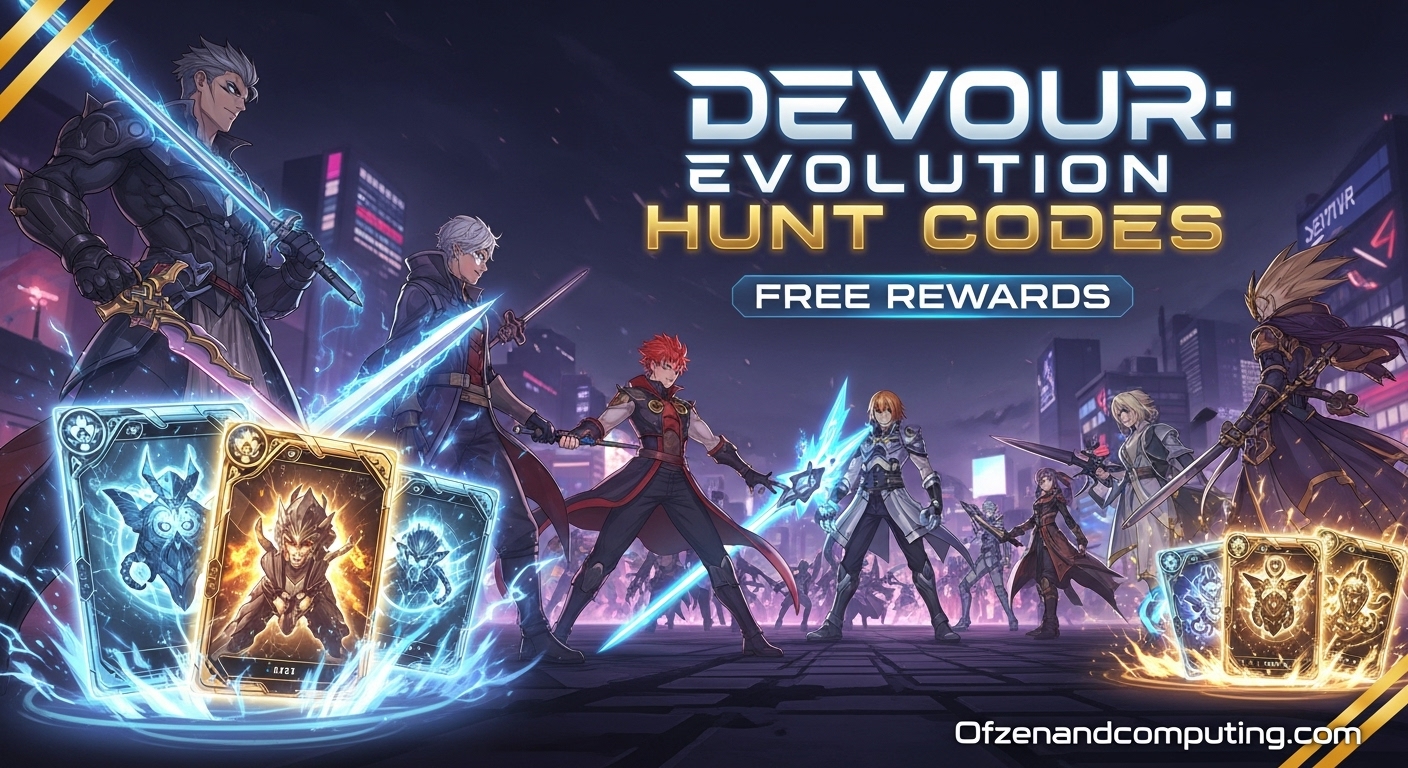 Devour Evolution Hunt Codes