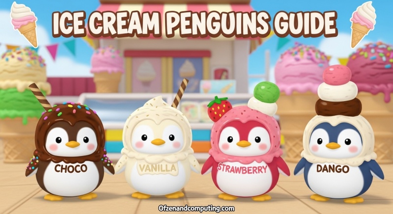 Get All Ice Cream Penguins in Adopt Me