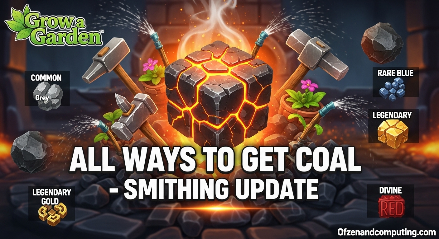 Grow a Garden Coal Guide