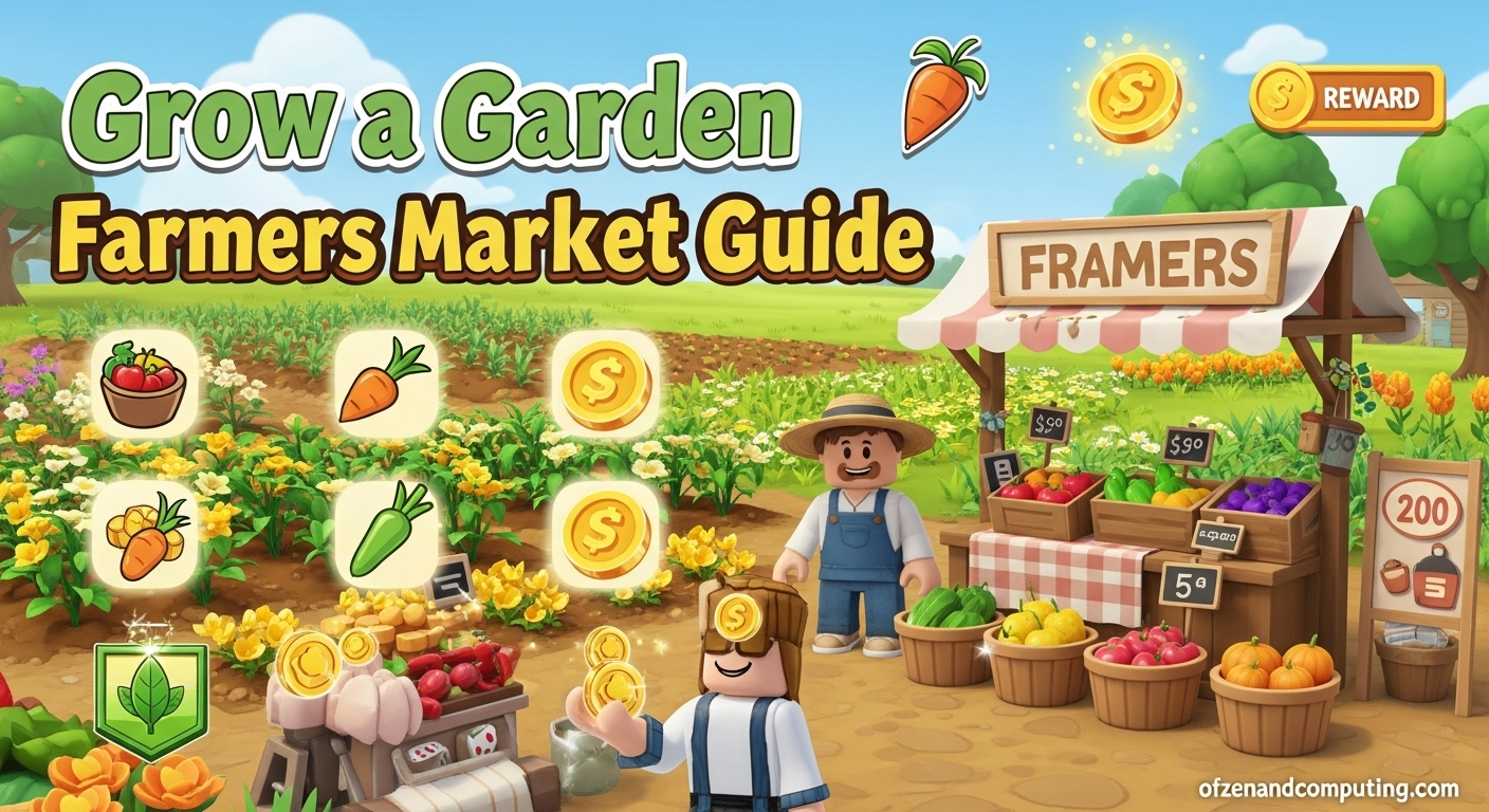 Grow a Garden Farmers Market Guide