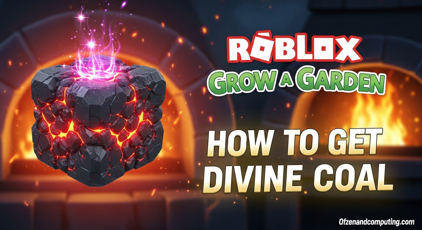 How To Get Divine Coal in Grow a Garden