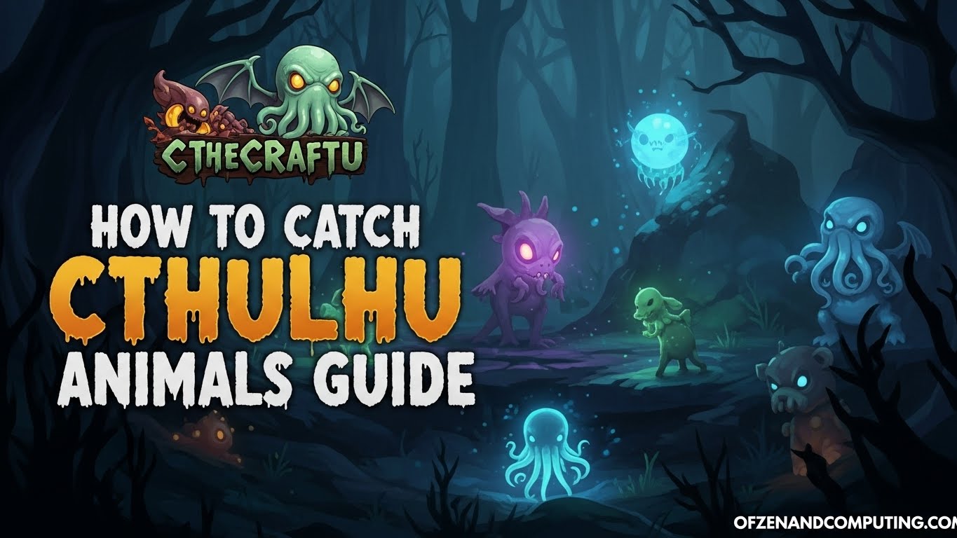 How to Catch Cthulhu Raise Animals Guide