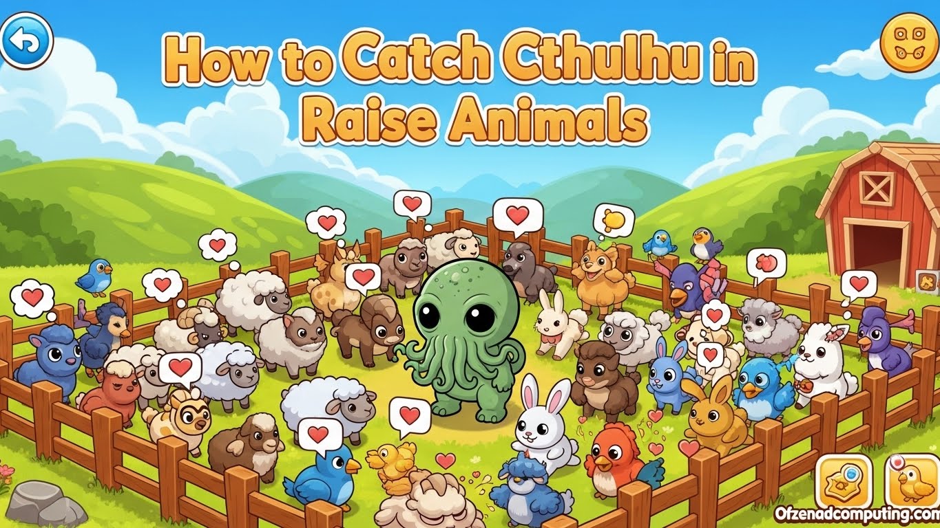 How to Catch Cthulhu in Raise Animals