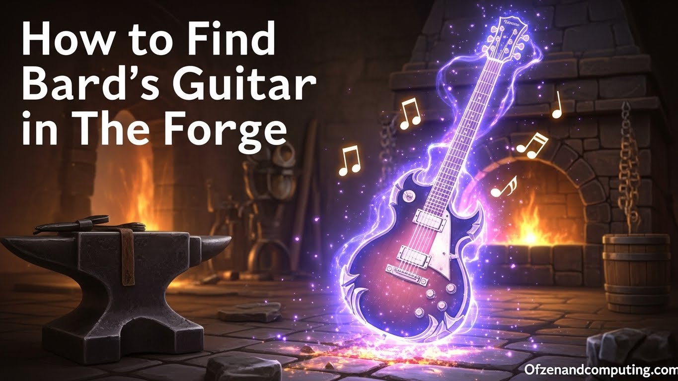 How to Find Bard's Guitar in The Forge