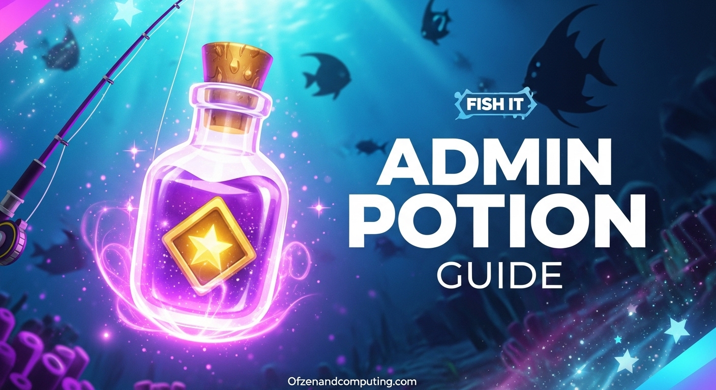 How to Get Admin Potion in Roblox Fish It