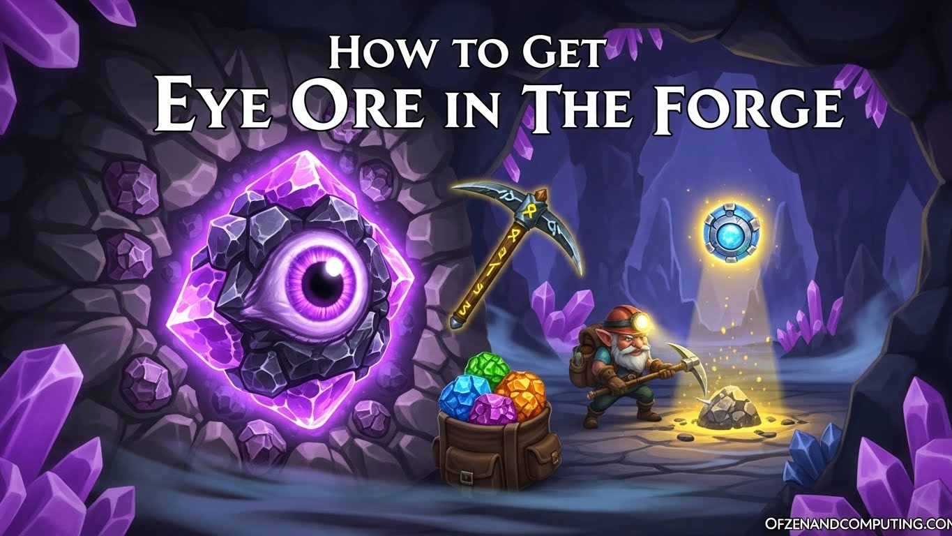 How to Get Eye Ore in The Forge
