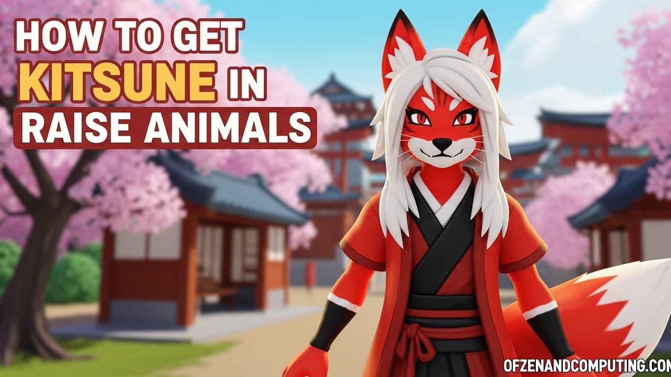 How to Get Kitsune in Raise Animals Roblox