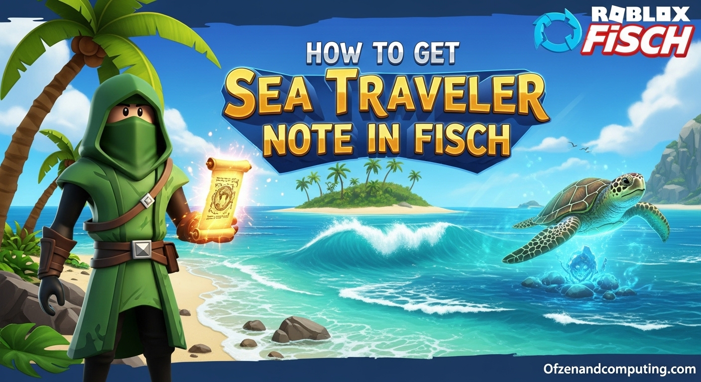 How to Get Sea Traveler Note Fisch