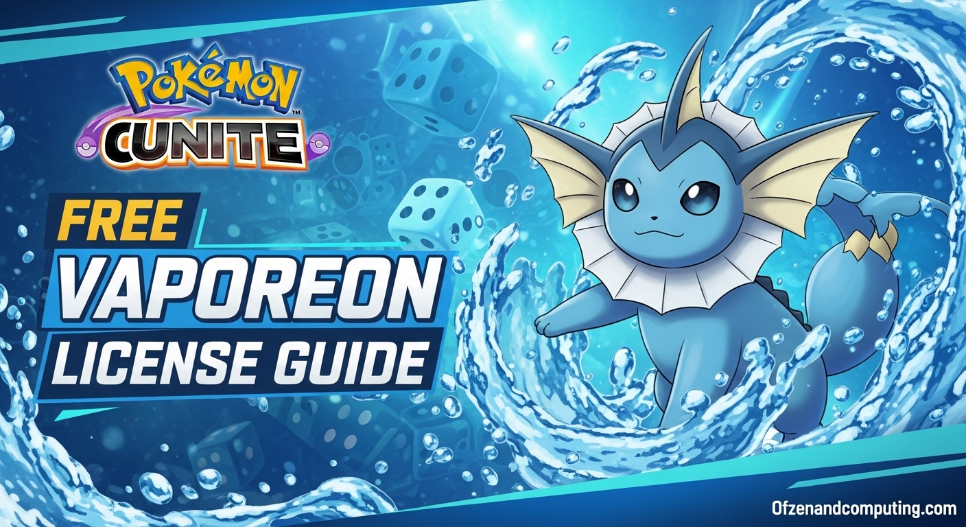 How to Get Vaporeon FREE in Pokemon Unite