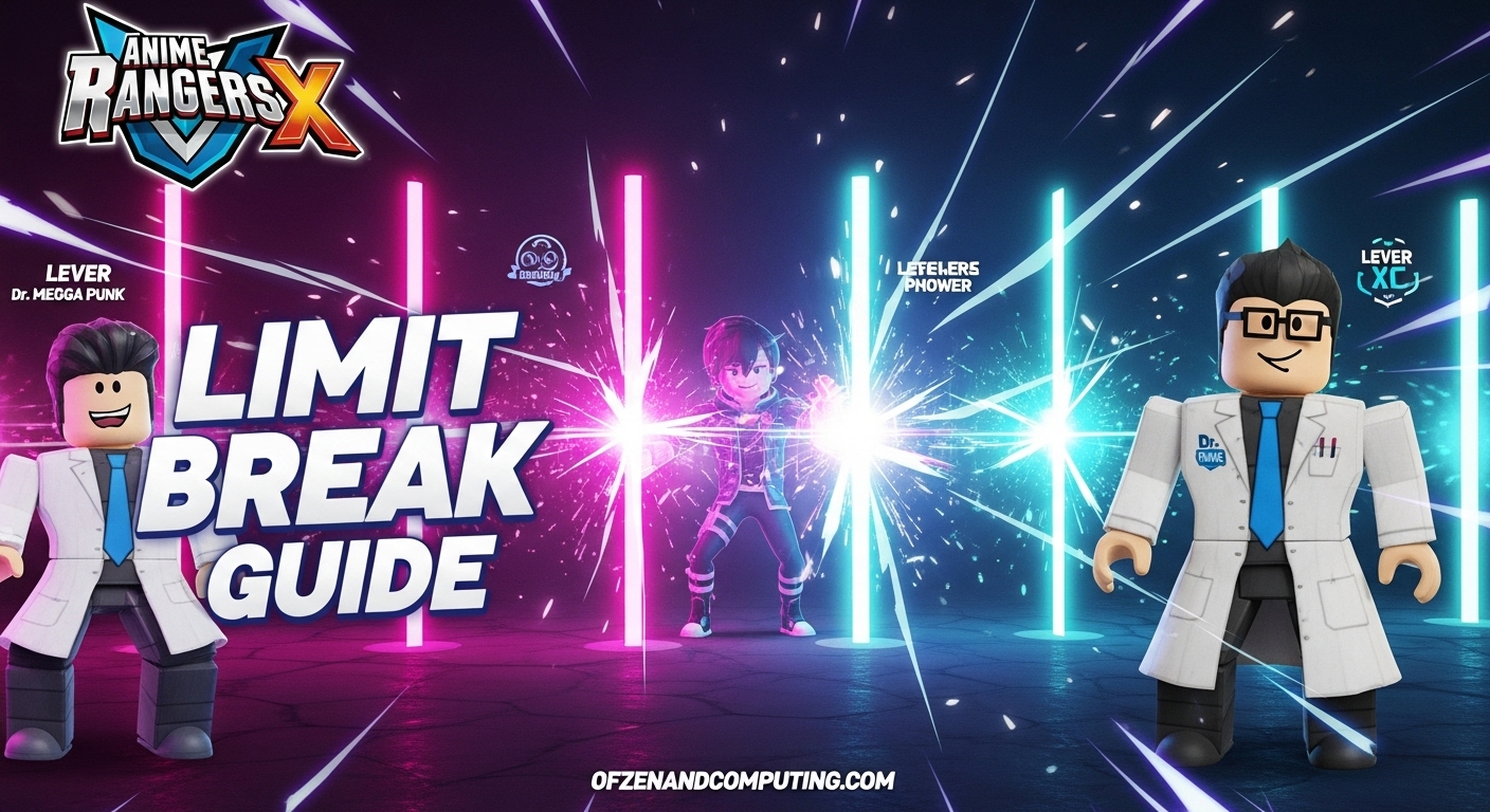 How to Limit Break Units in Anime Rangers X