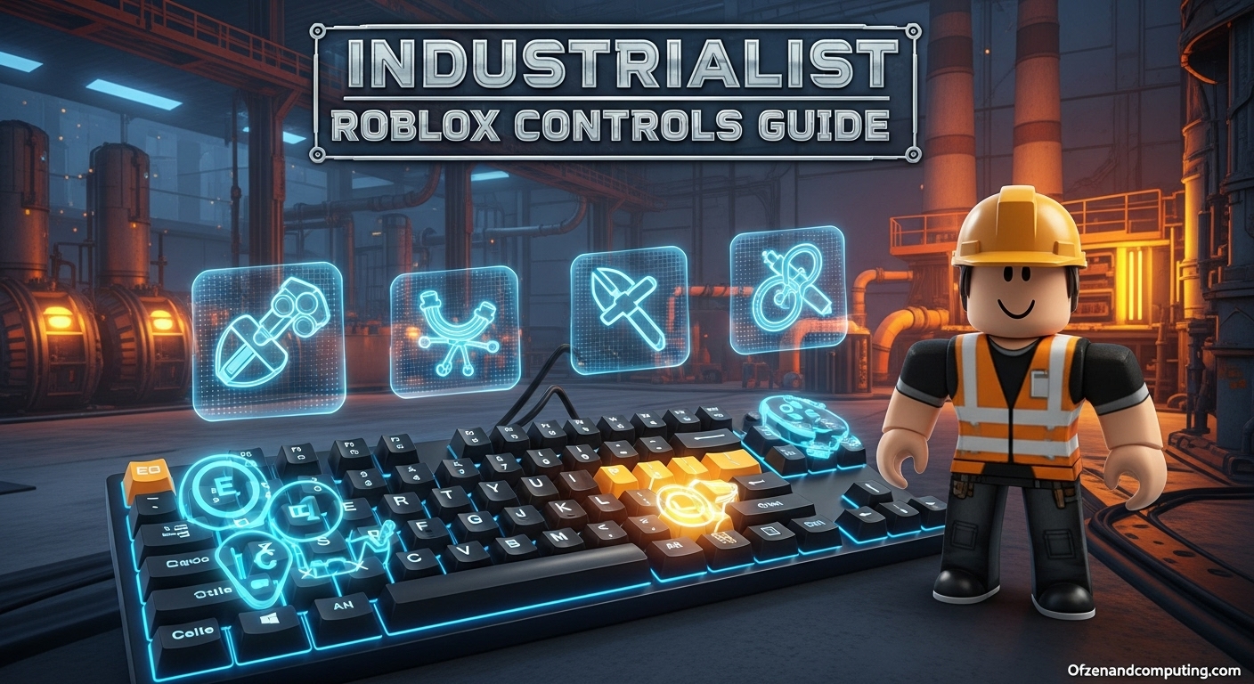 Industrialist Roblox Controls Guide