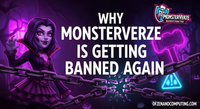 MonsterVerze Banned AGAIN