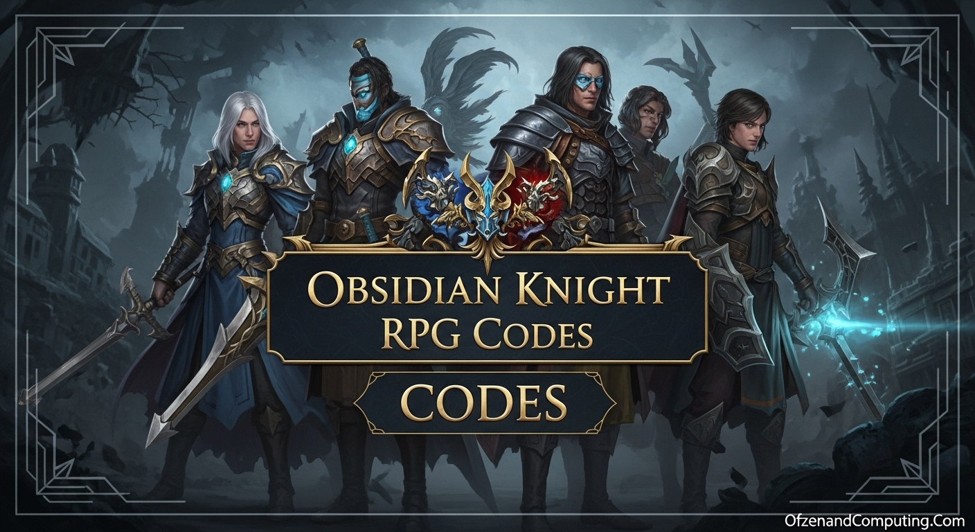 Obsidian Knight RPG Codes
