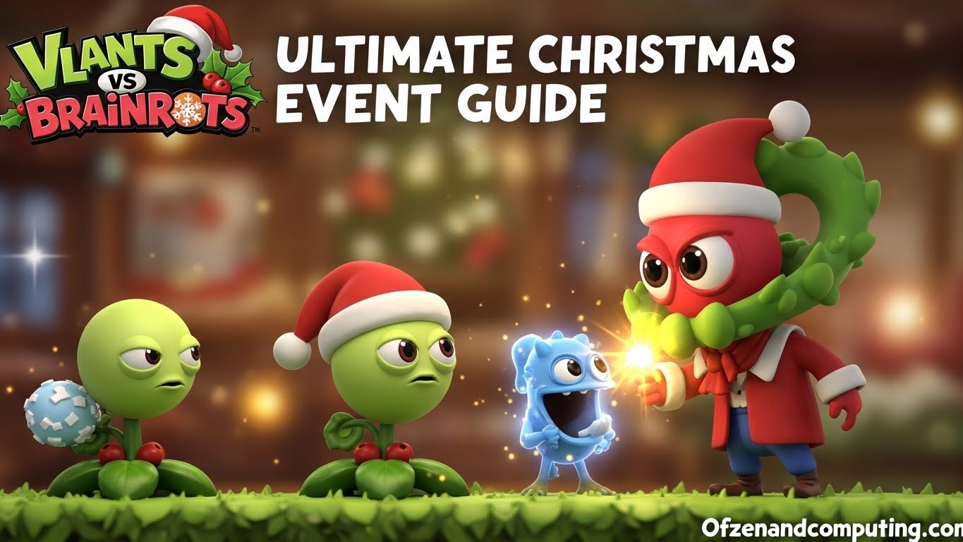 Plants vs Brainrots Christmas Guide