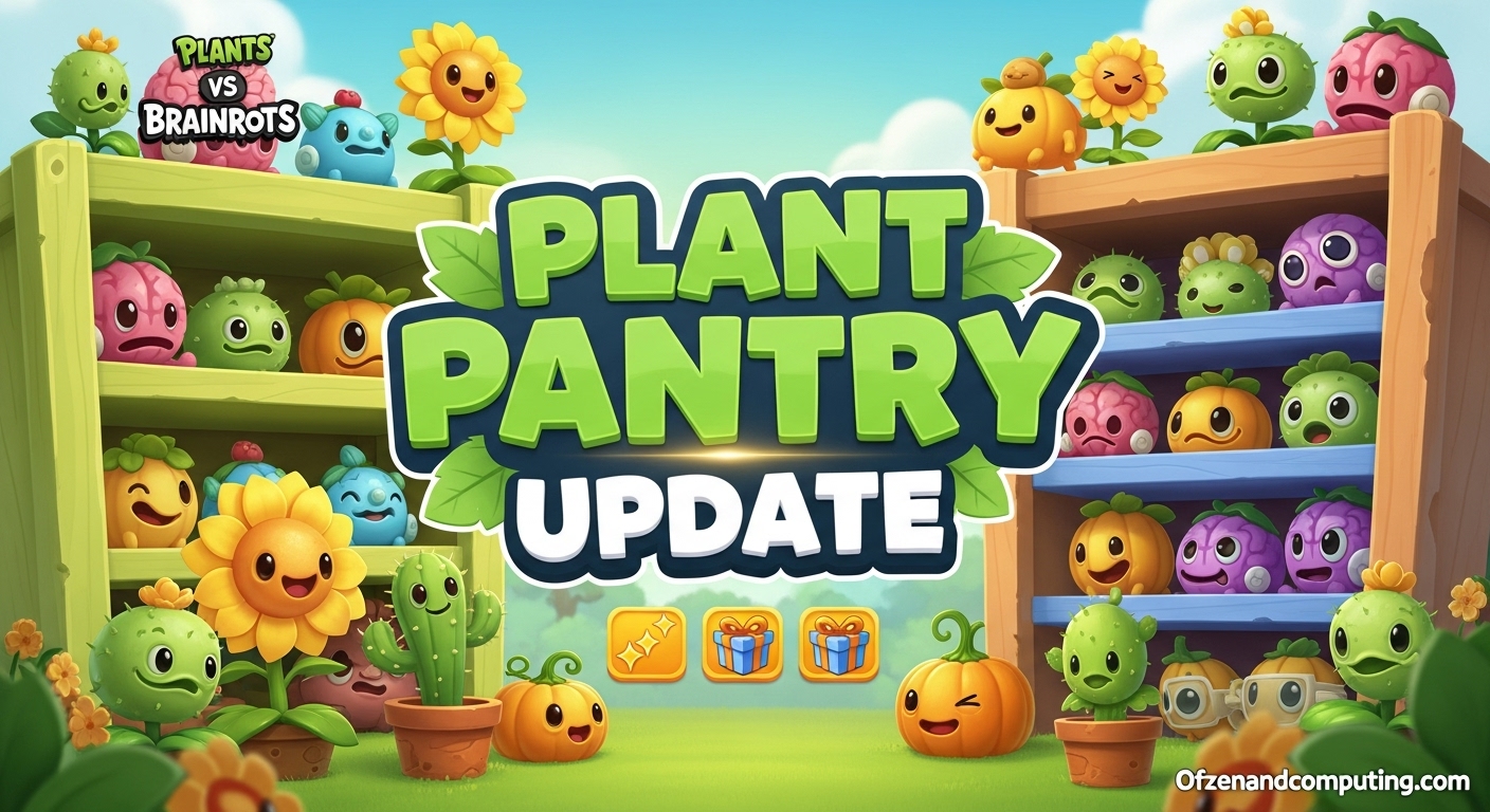 Plants vs Brainrots Plant Pantry Update