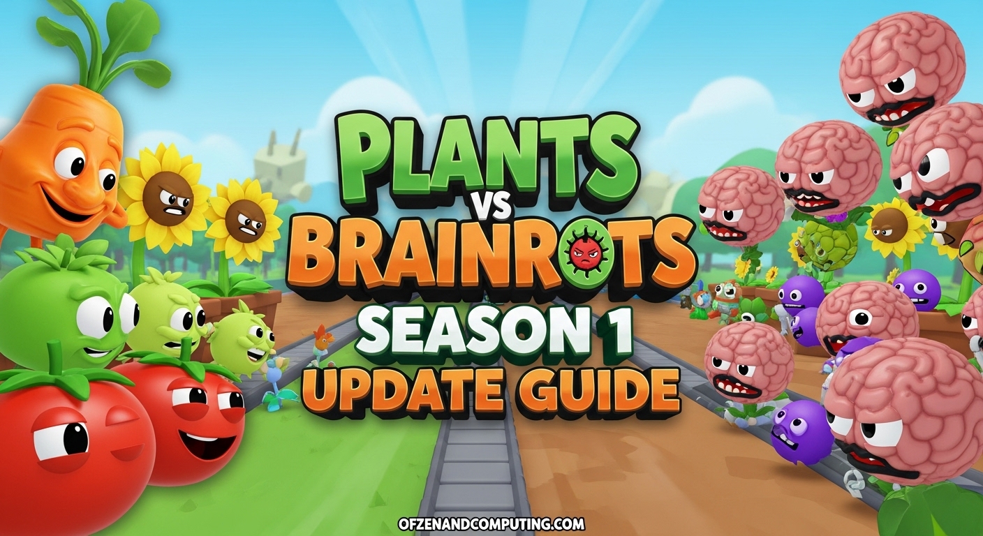 Plants vs Brainrots Season 1 Update Guide