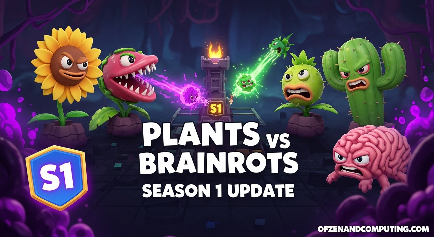 Plants vs Brainrots Season 1 Update