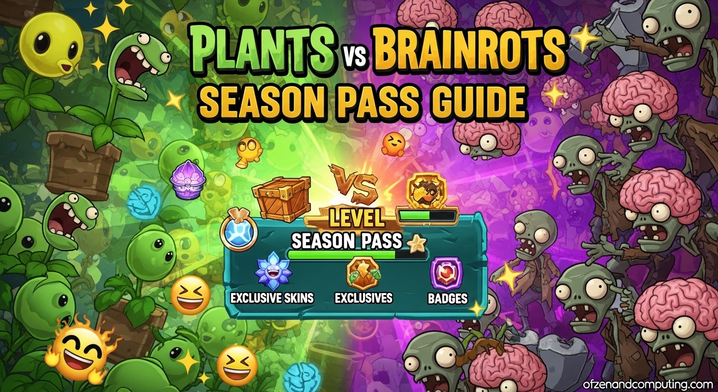 Plants vs Brainrots Season Pass Guide