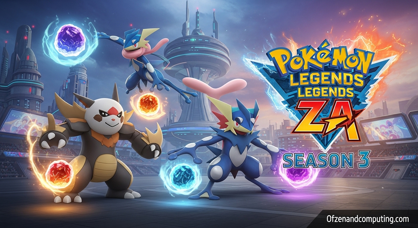 Pokemon Legends ZA Season 3 Rewards