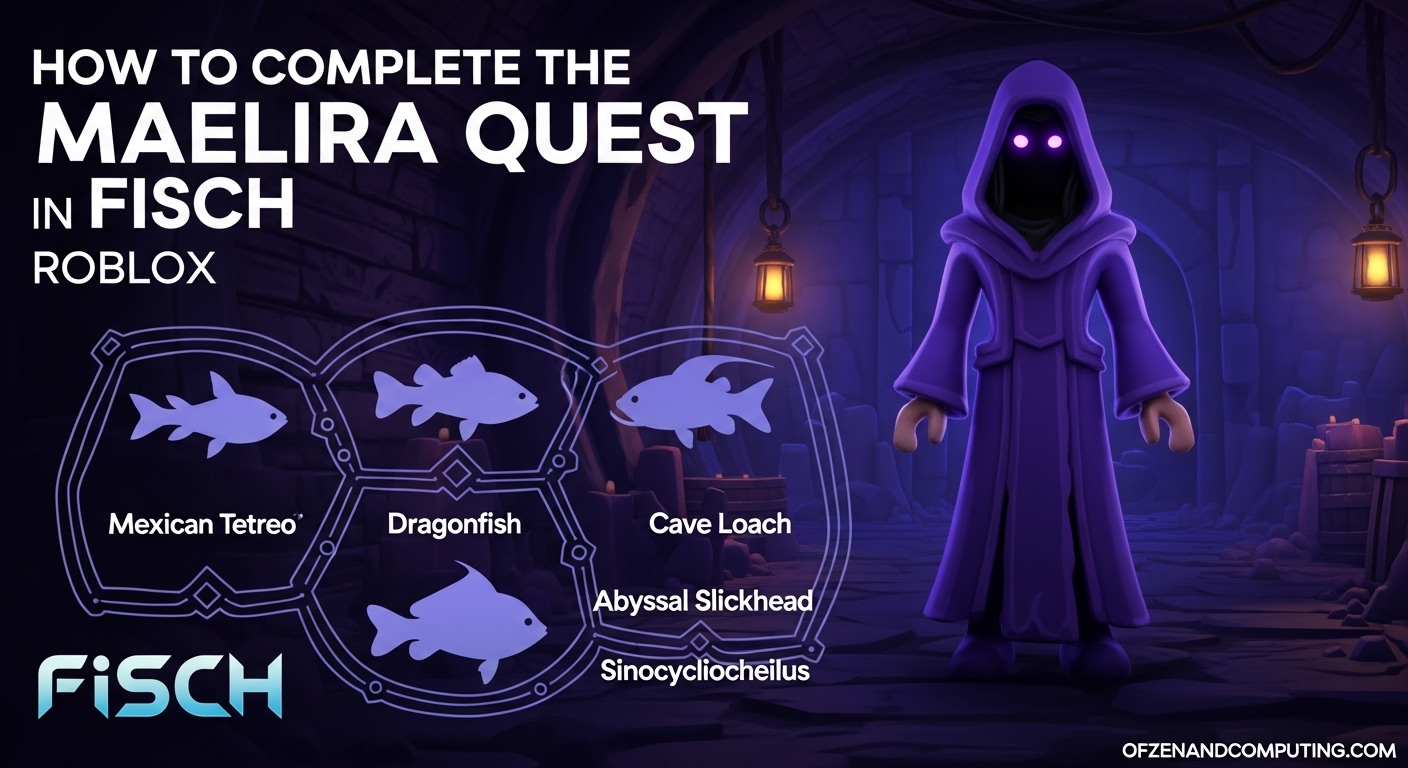 Roblox FISCH Maelira Quest Guide