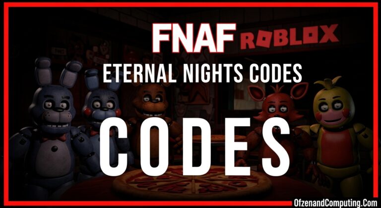 Roblox FNAF Eternal Nights Codes March 2026 20 New Active Codes Roblox FNAF Eternal Nights Codes 768x419 