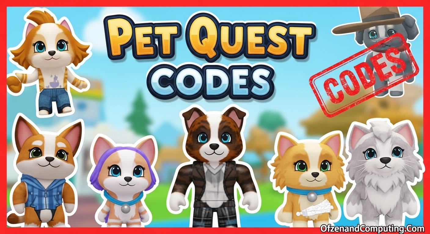 Roblox Pet Quest Codes