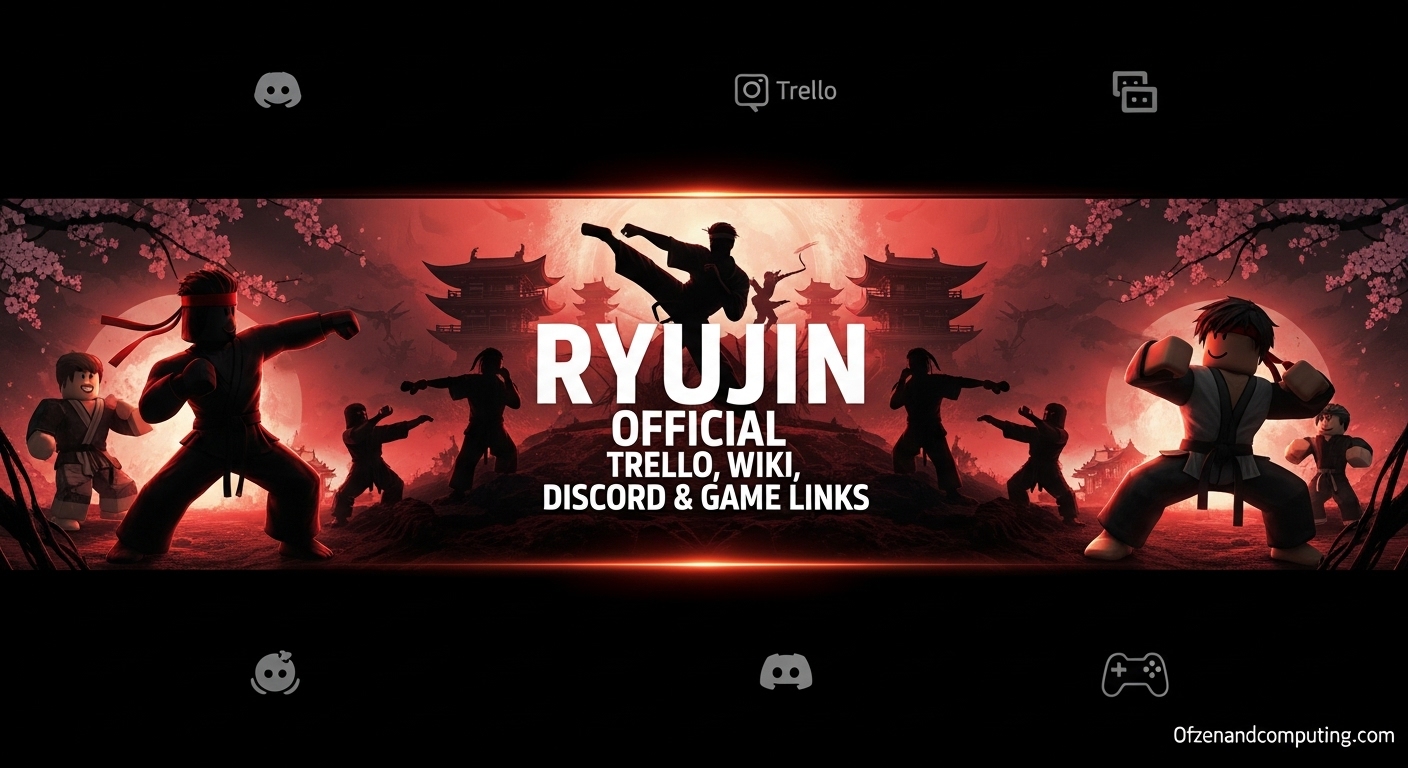 Ryujin Official Trello, WIKI, Discord & Game Links