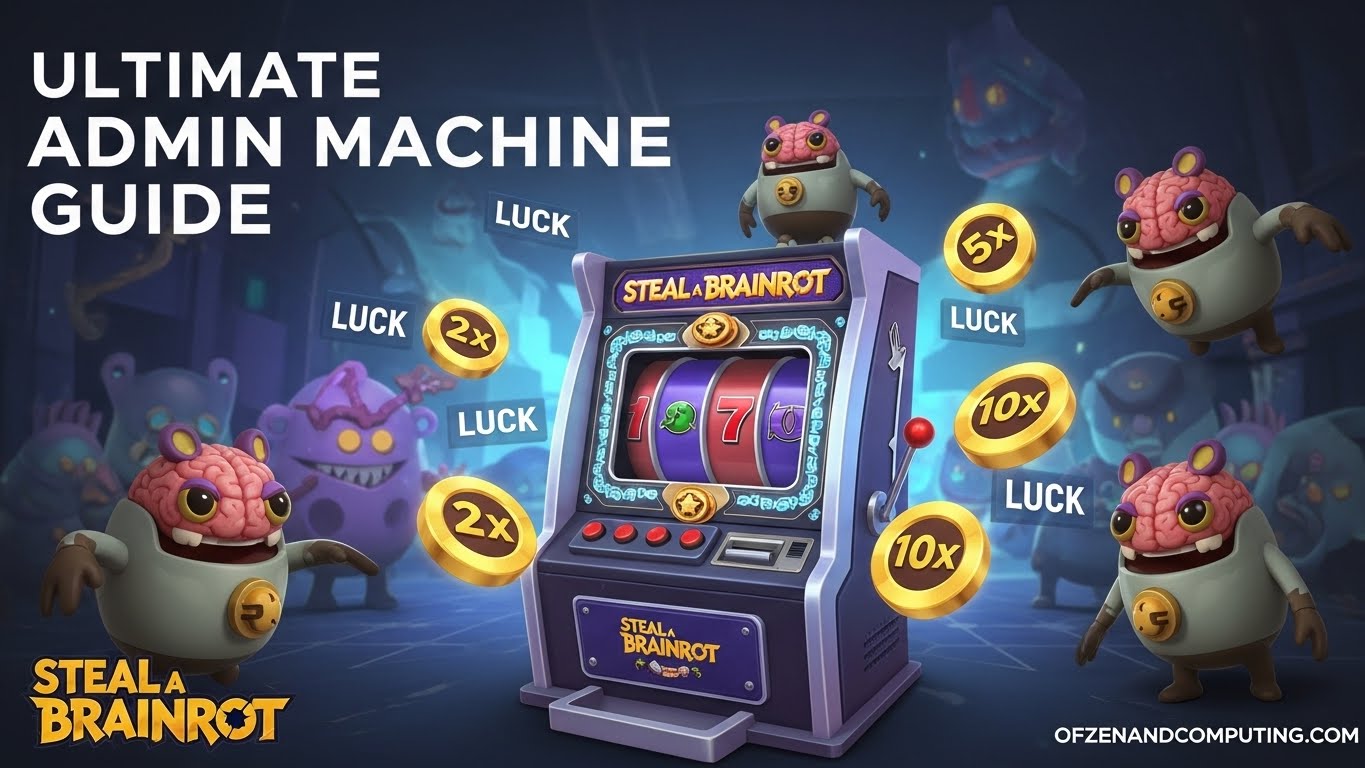 Steal a Brainrot Admin Machine