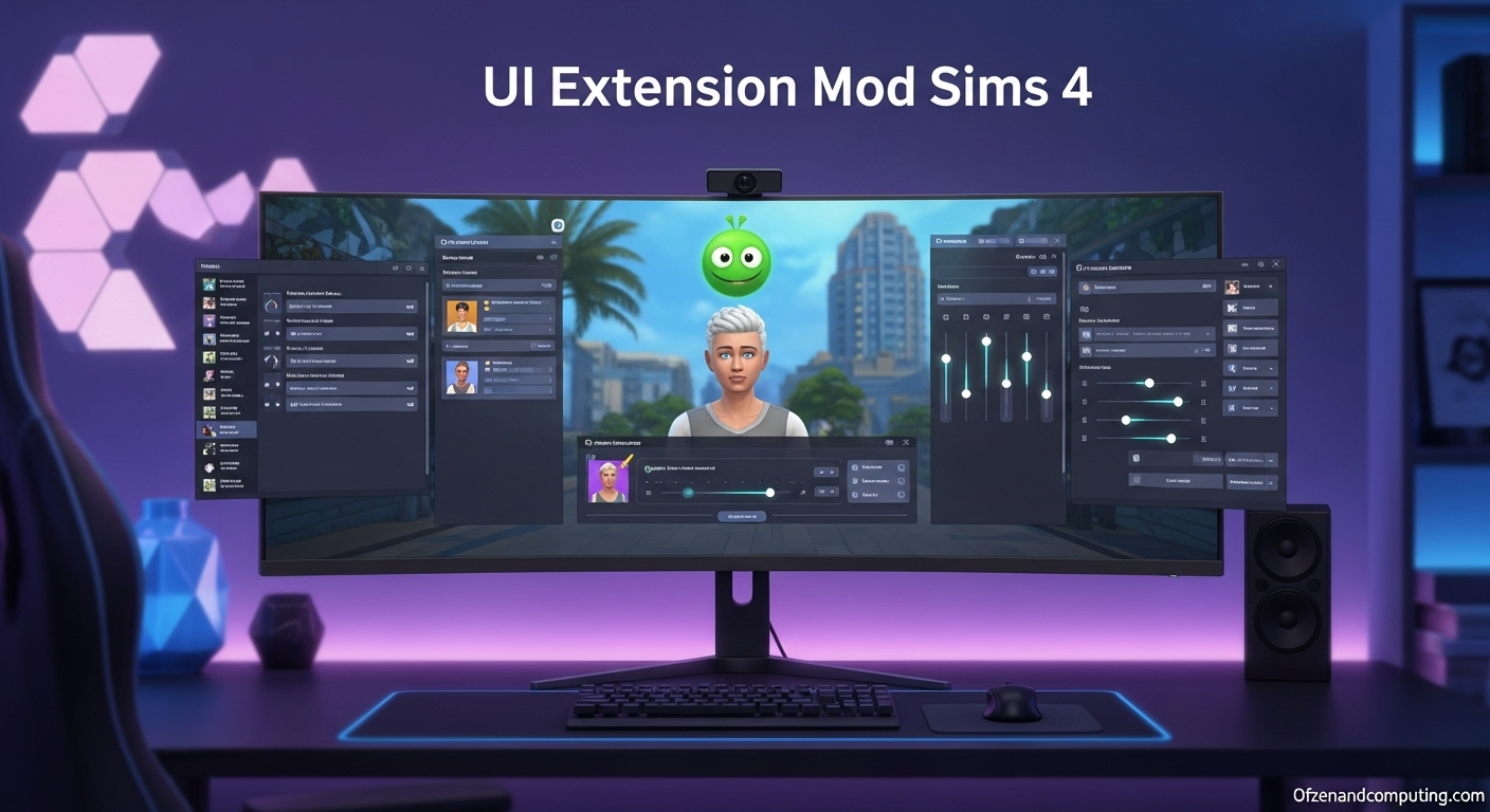 UI Extension Mod Sims 4