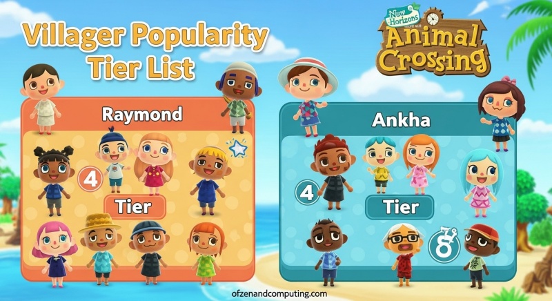Villager Popularity Tier List