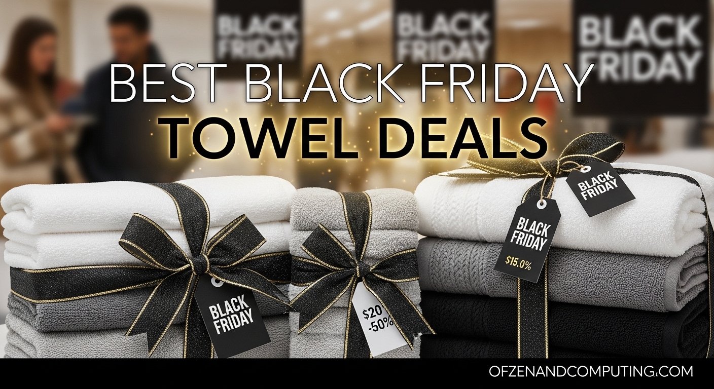 Best Black Friday Towel Deals