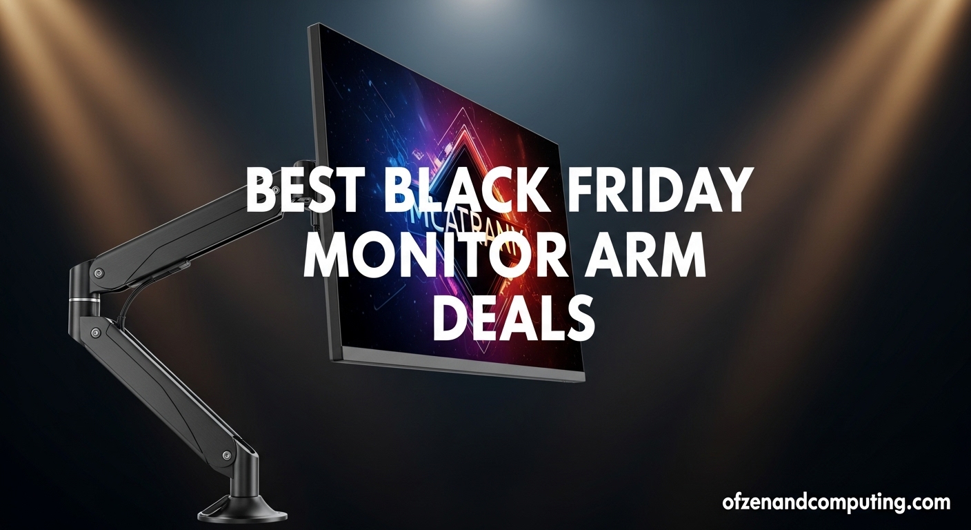 Best Black Friday Monitor Arm Deals
