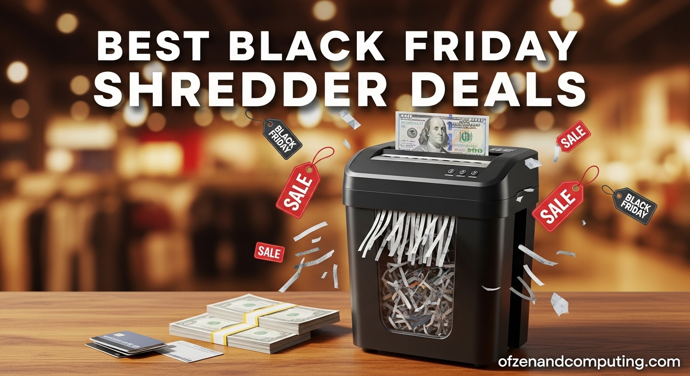 Best Black Friday Shredder Deals