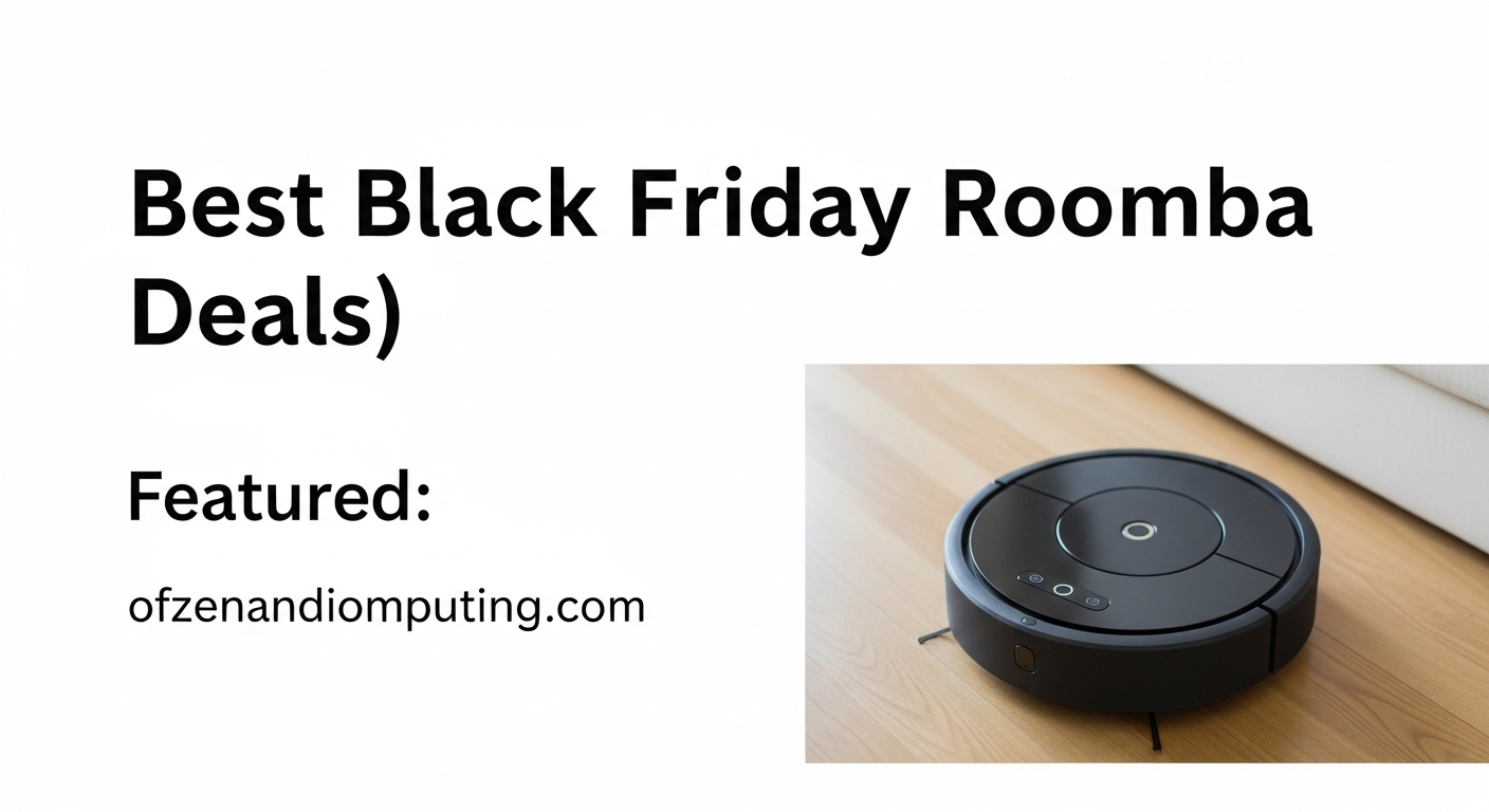 Best Black Friday Roomba Deals