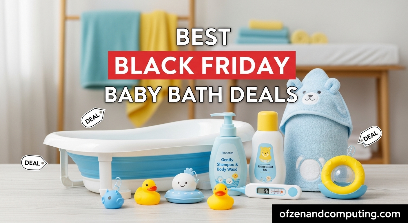 Best Black Friday Baby Bath Deals