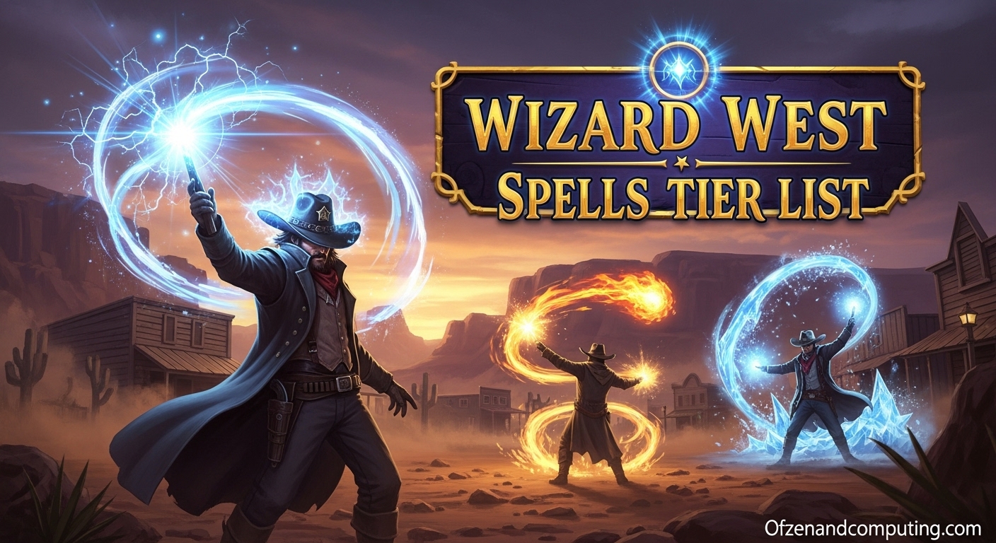 Wizard West Spells Tier List