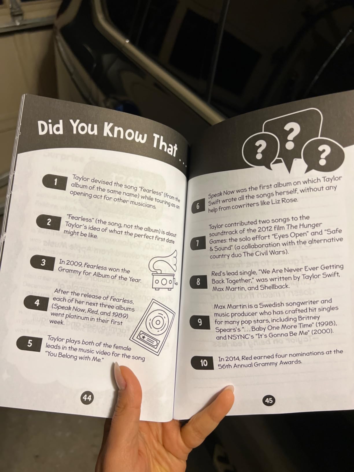 96 Facts About Taylor Swift: Quizzes, Quotes, Questions, and More! With Bonus Journal Pages for Writing! - Customer Photo 3