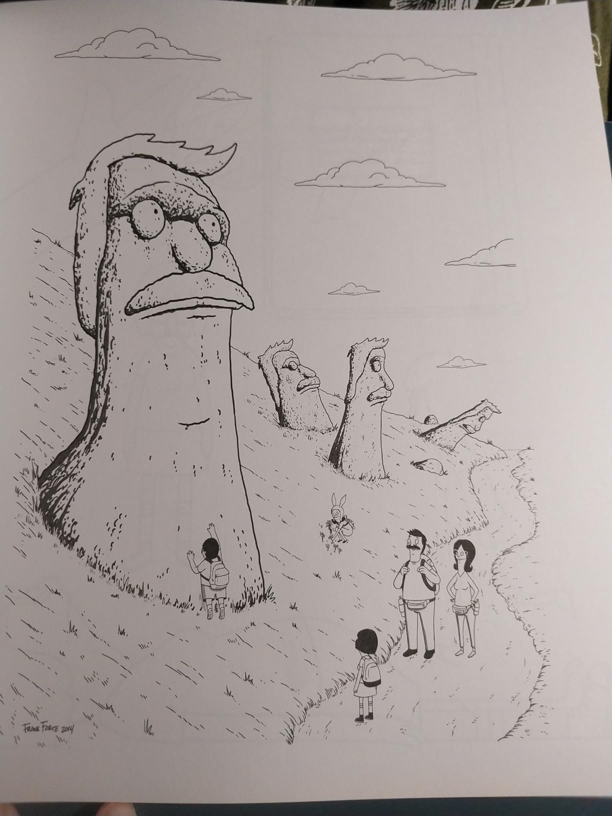 The Official Bob's Burgers Coloring Book - Customer Photo 1