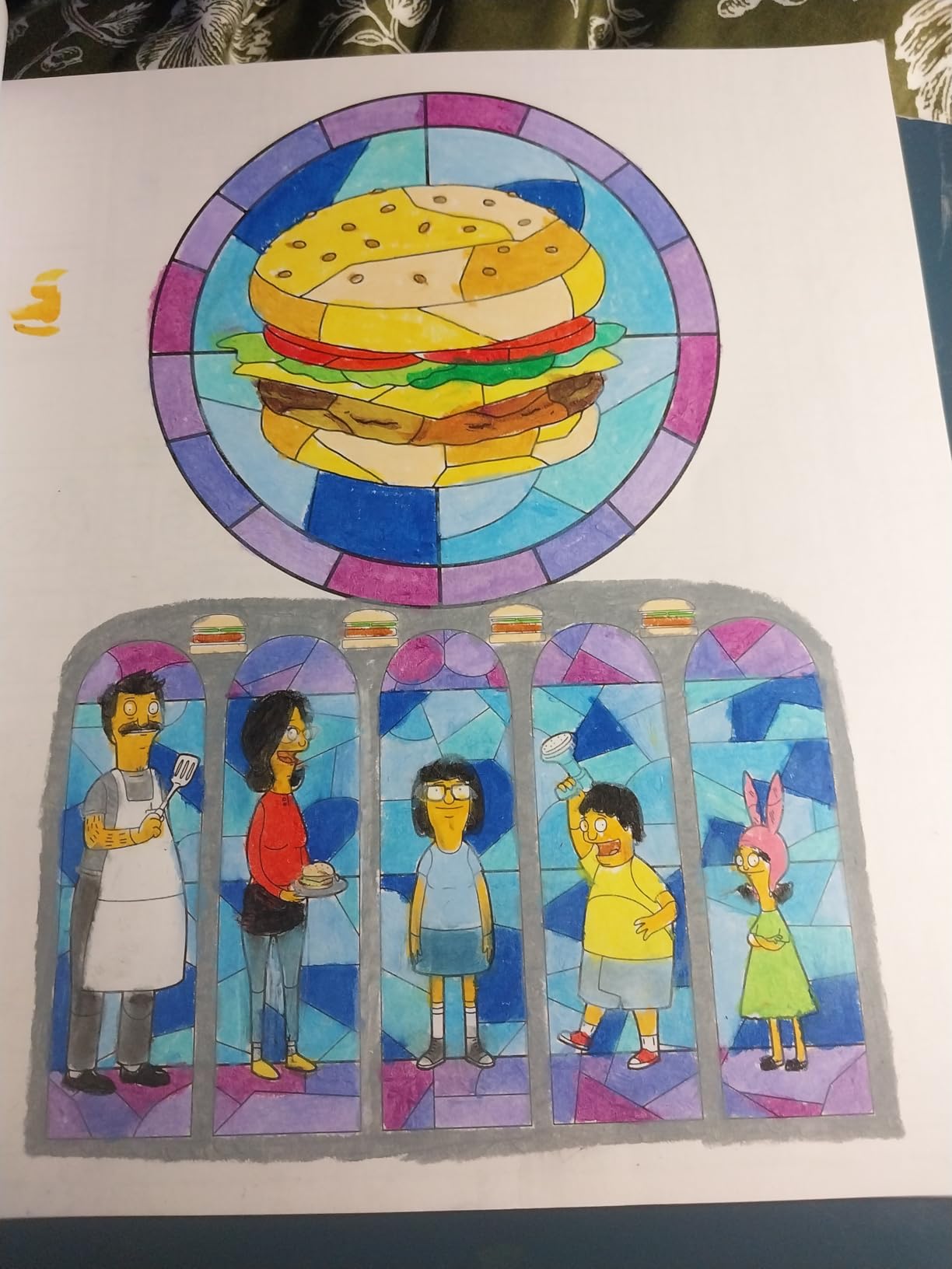 The Official Bob's Burgers Coloring Book - Customer Photo 2